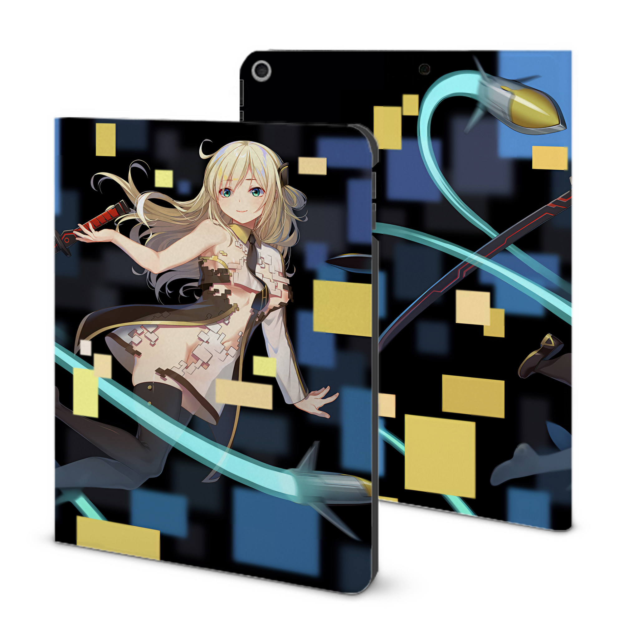 （画像用） 遊☆戯☆王 Yu-Gi-Oh! IPad ケース ブック型 PUレザー TPU 耐衝撃 軽量 薄型 ペン収納なし 全面保護 IPad 各モデル対応